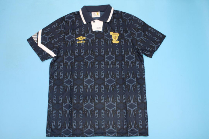 Retro Jersey 1991-1994 Scotland Home Soccer Jersey Vintage Football Shirt