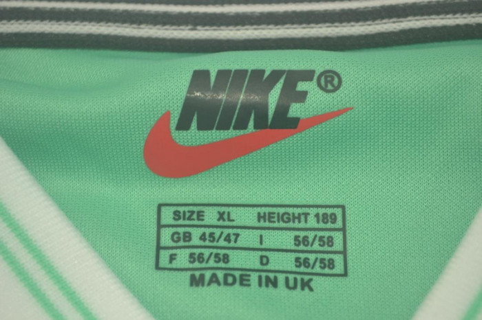 Retro Jersey 1998 Nigeria KANU 10 Home Green Soccer Jersey Vintage Football Shirt