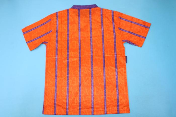 Retro Jersey 1993-1995 Scotland Away Orange Soccer Jersey Vintage Football Shirt