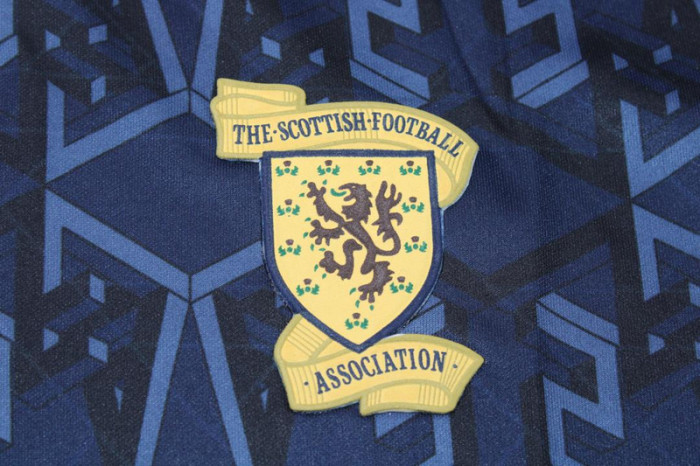 Retro Jersey 1991-1994 Scotland Home Soccer Jersey Vintage Football Shirt