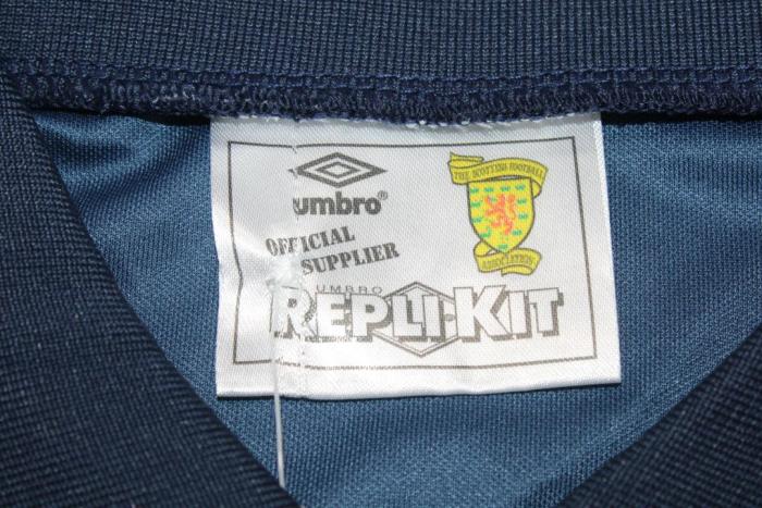 Retro Jersey 1991-1994 Scotland Home Soccer Jersey Vintage Football Shirt