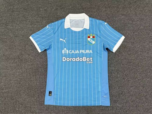 Fan Version 2025-2026 Sporting Cristal Home Soccer Jersey Football Shirt