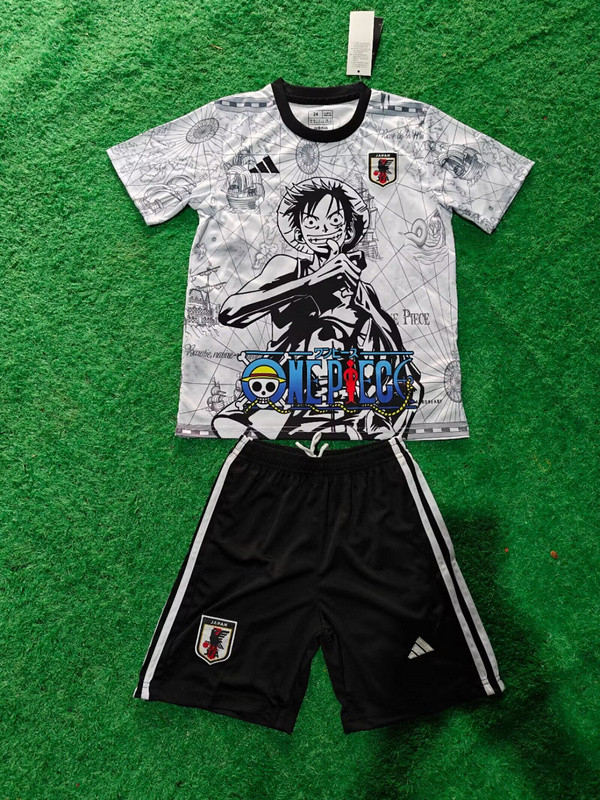 Youth Uniform Kids Kit Japan 2025 COMIC Soccer Jersey Shorts Child Football Set