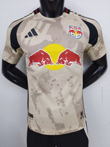 Player Version 2025-2026 New York Red Bulls Away Soccer Jersey Football Shirt