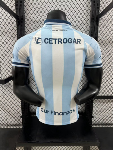 Player Version 2025-2026 Argentina Racing Club Home Soccer Jersey Football Shirt