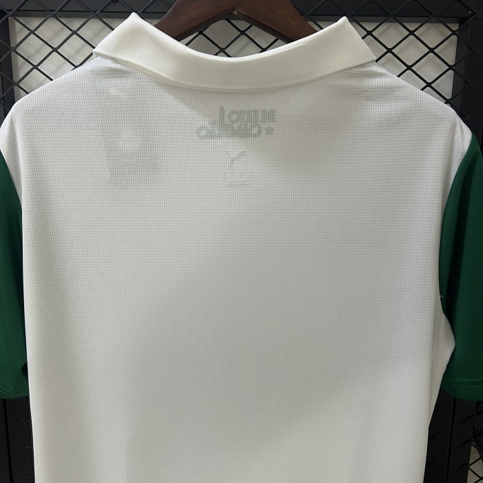Fan Version 2025-2026 Palmeiras Away White Soccer Jersey Football Shirt