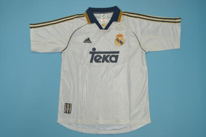 Retro Jersey 1998-2000 Real Madrid 3 R.CARLOS Home Soccer Jersey