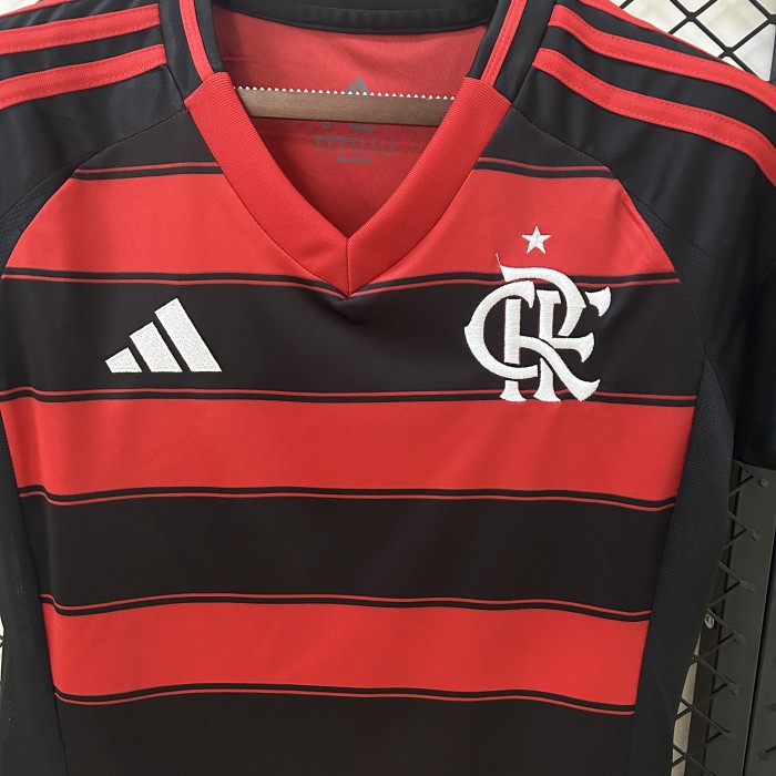 Women 2025-2026 Flamengo Home Soccer Jersey Lady Football Shirt
