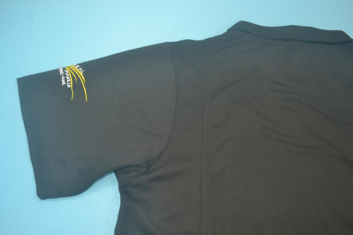Retro Jersey 2001-2002 Real Madrid Away Black Soccer Jersey Vintage Football Shirt