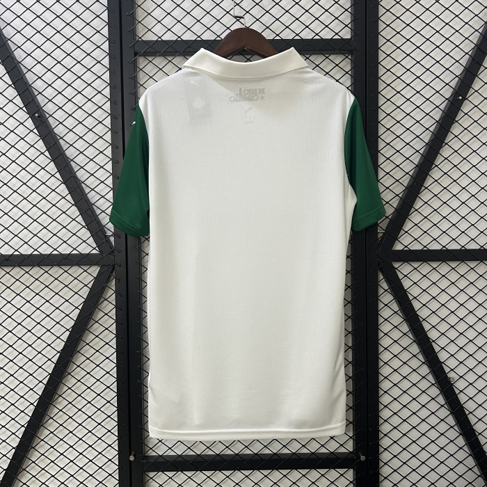 Fan Version 2025-2026 Palmeiras Away White Soccer Jersey Football Shirt