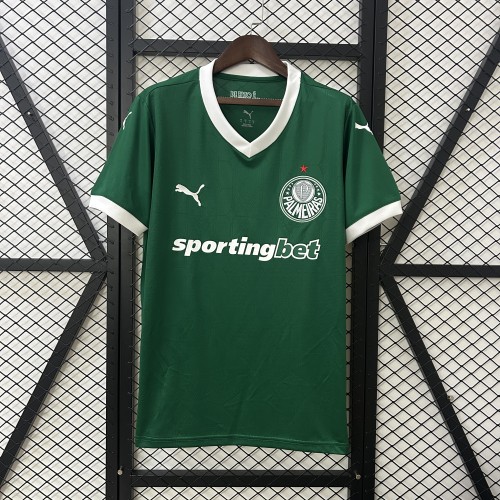 Fan Version 2025-2026 Palmeiras Home Soccer Jersey Football Shirt