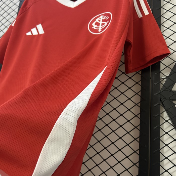 Fans Version 2025-2026 Sport Club Internacional Home Soccer Jersey Football Shirt