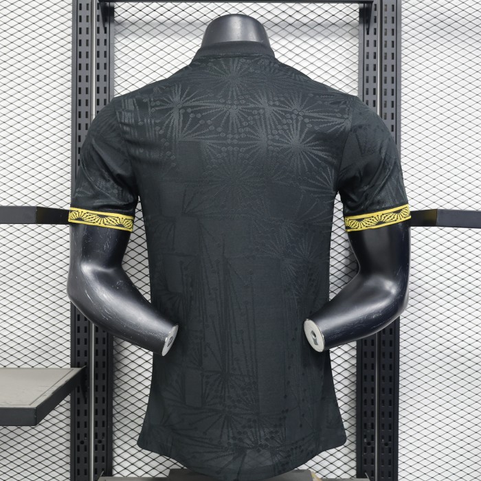 Player Version 2025 Mexico Black Special Edition Soccer Jersey Adulto Camiseta de Futbol