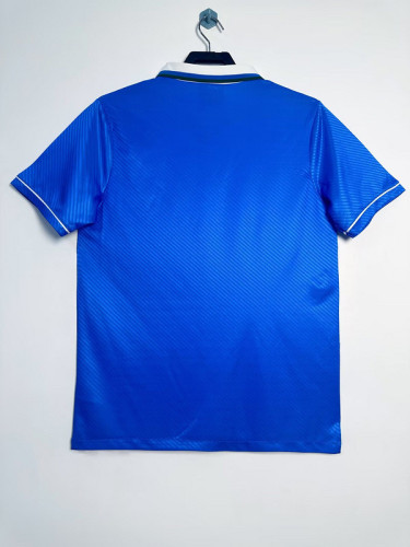 Retro Jersey 1995-1997 Brazil Away Blue Soccer Jersey Vintage Brasil Camisetas de Futbol