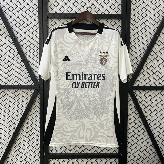 Fan Version 2025-2026 Benfica Soccer Training Jersey Football Pre-match Shirt