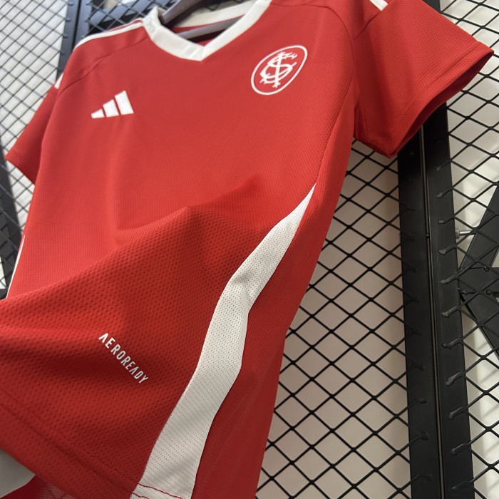 Women 2025-2026 Sport Club Internacional Home Soccer Jersey Girl Football Shirt
