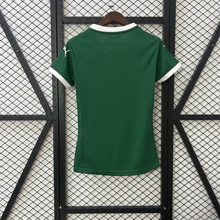 Women 2025-2026 Palmeiras Home Soccer Jersey Girl Football Shirt