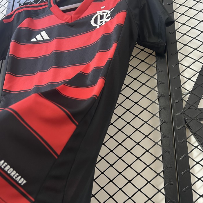 Women 2025-2026 Flamengo Home Soccer Jersey Lady Football Shirt
