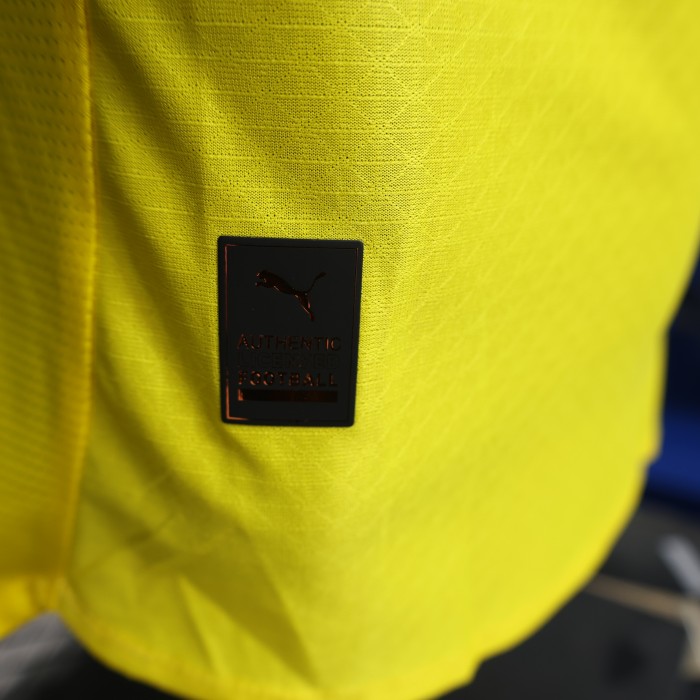 Player Version 2025-2026 Borussia Dortmund Home Soccer Jersey BVB Football Shirt