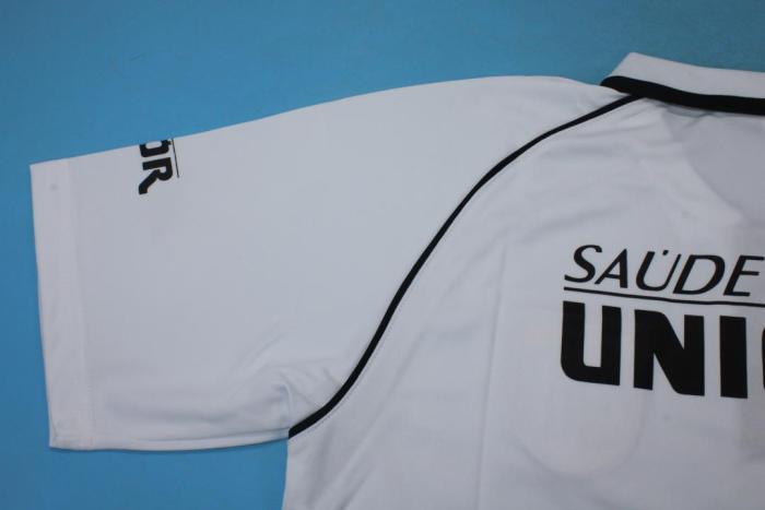 Retro Jersey 1997 Santos Home White Soccer Jersey Vintage Football Shirt