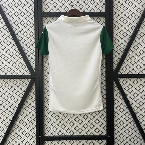 Women 2025-2026 Palmeiras Away White Soccer Jersey Girl Football Shirt