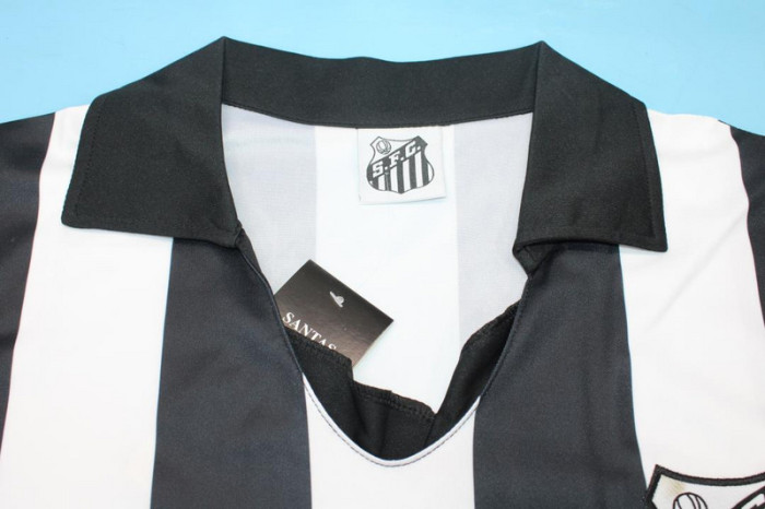 Retro Jersey 1956 Santos Home Vintage Soccer Jersey
