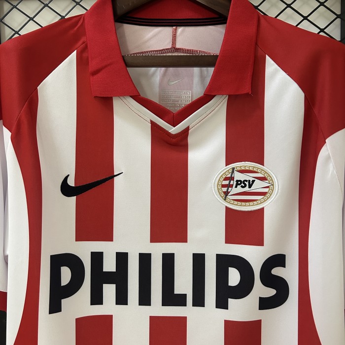 Retro Jersey 2000-2001 PSV Eindhoven Home Soccer Jersey Vintage Football Shirt