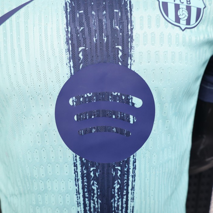 Barca Camisetas de Futbol Player Version 2025-2026 Barcelona Special Edition Green Soccer Jersey