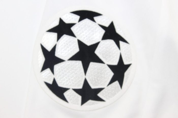 with UCL Patch Retro Jersey 2008-2009 Real Madrid Home Soccer Jersey Real Vintage Football Shirt