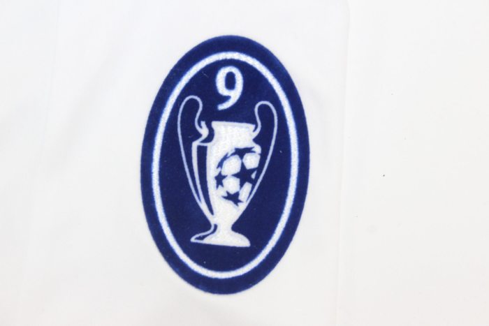 with UCL Patch Retro Jersey 2008-2009 Real Madrid Home Soccer Jersey Real Vintage Football Shirt