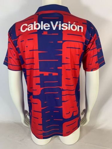 Retro Jersey 1995-1996 San Lorenzo Home Soccer Jersey Vintage Football Shirt