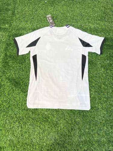 Player Version 2025-2026 Real Madrid White/Purple Soccer Training Jersey Real Football Shirt