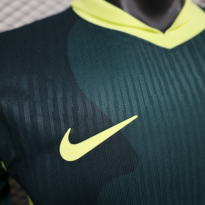 Barca Camisetas de Futbol Player Version 2025-2026 Barcelona Green Special Edition Soccer Jersey