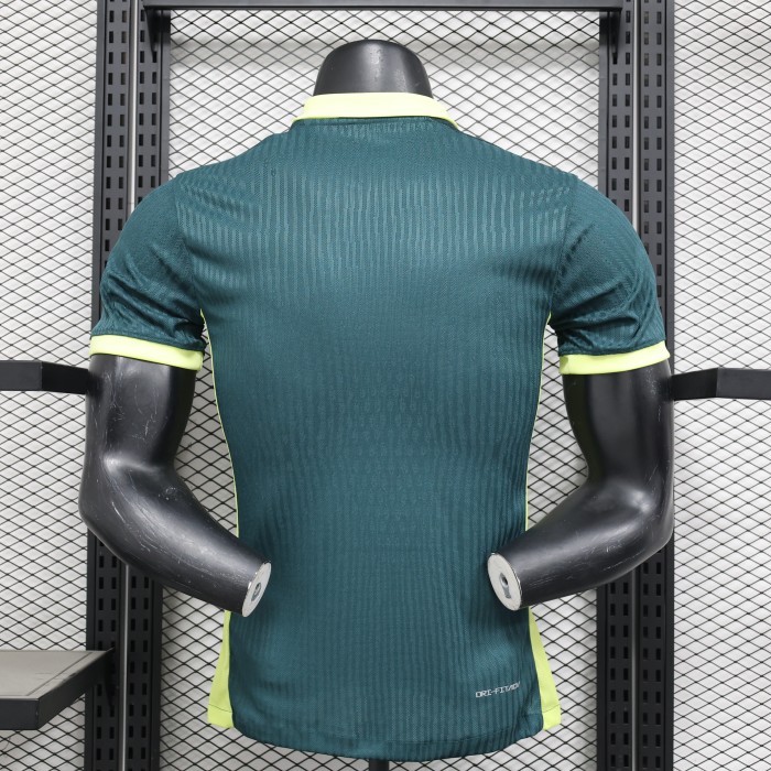Barca Camisetas de Futbol Player Version 2025-2026 Barcelona Green Special Edition Soccer Jersey