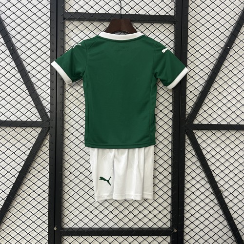 Youth Uniform Kids Kit 2025-2026 Palmeiras Home Soccer Jersey Shorts Child Football Set