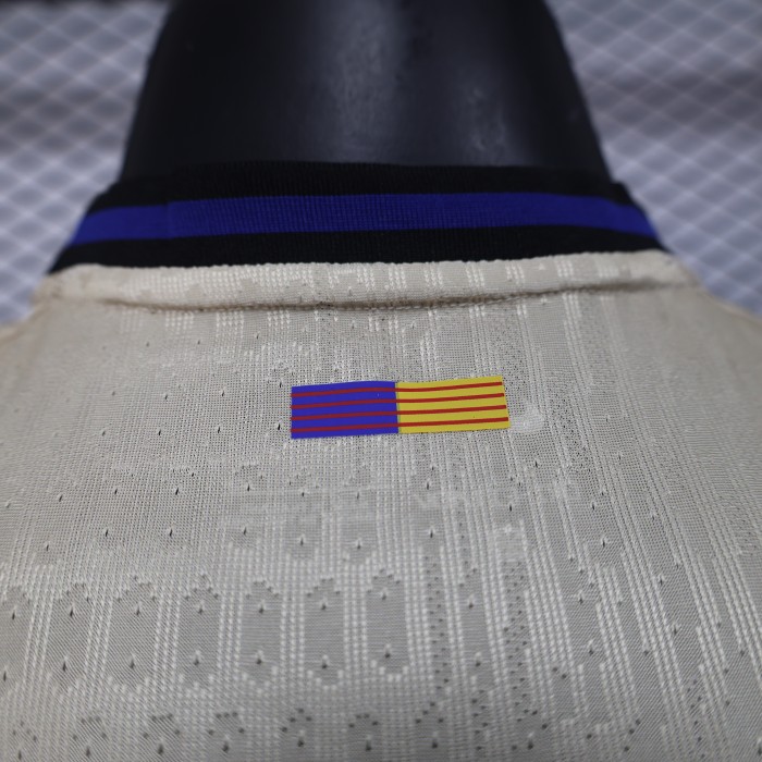 Barca Camisetas de Futbol Player Version 2025-2026 Barcelona Away Soccer Jersey