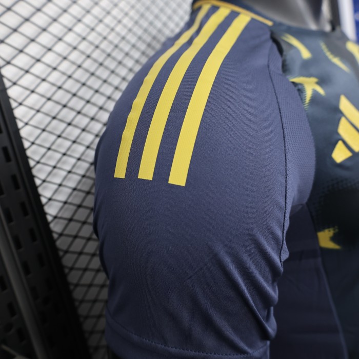 Player Version 2025-2026 Boca Juniors Third Away Soccer Jersey Football Shirt