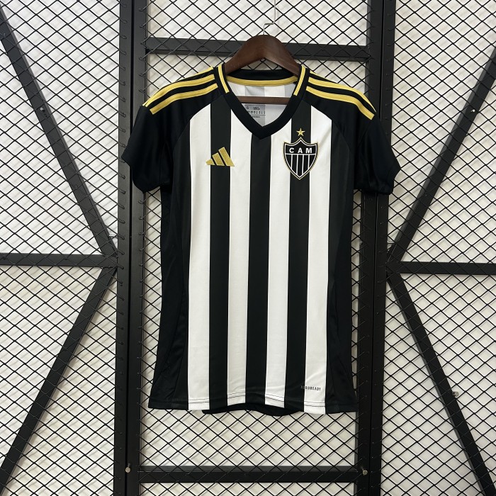 Women 2025-2026 Atletico Mineiro Home Soccer Jersey Girl Football Shirt