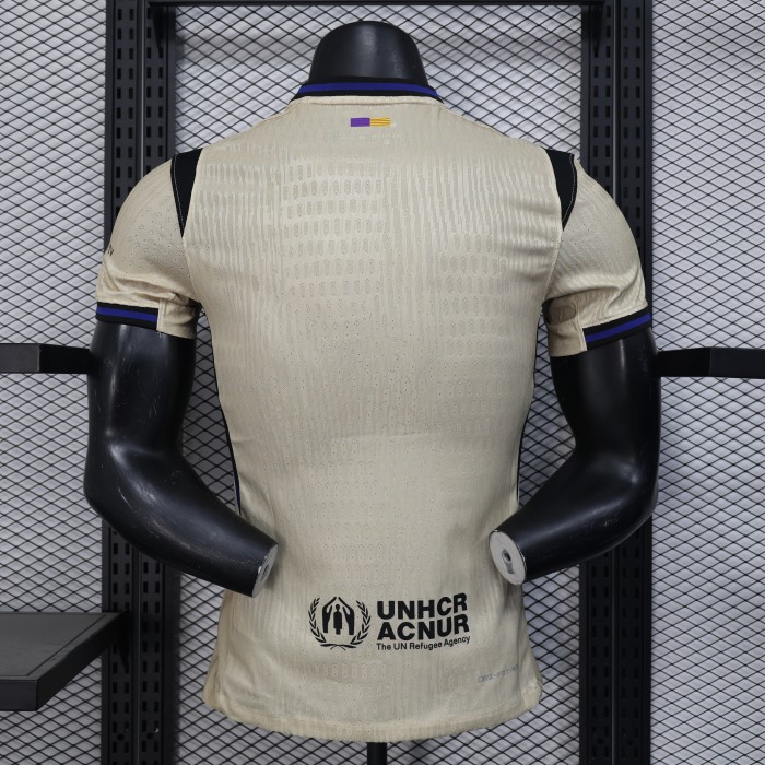 Barca Camisetas de Futbol Player Version 2025-2026 Barcelona Away Soccer Jersey