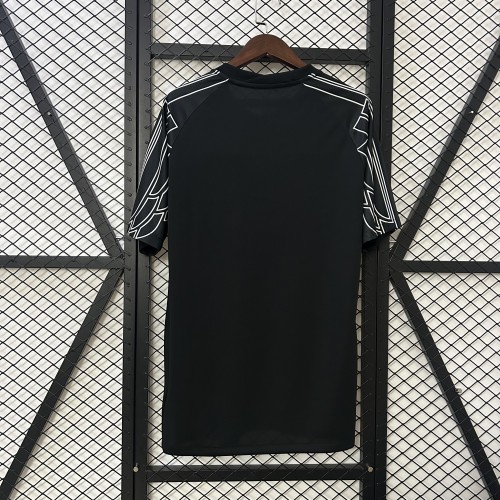 Fan Version 2025-2026 PSG Third Away Black Soccer Jersey Paris Football Maillot