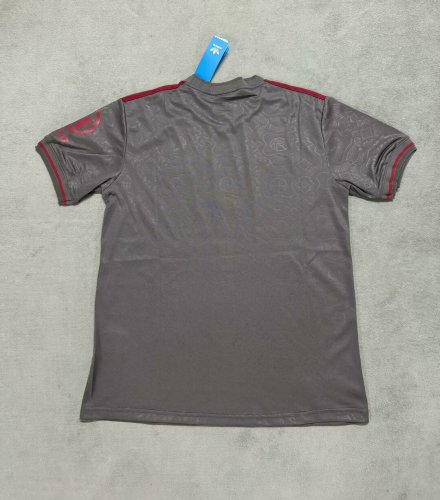 Fan Version 2024-2025 Bayern Munich 125th Anniversary Soccer Jersey Bayern Munchen Grey Football Shirt