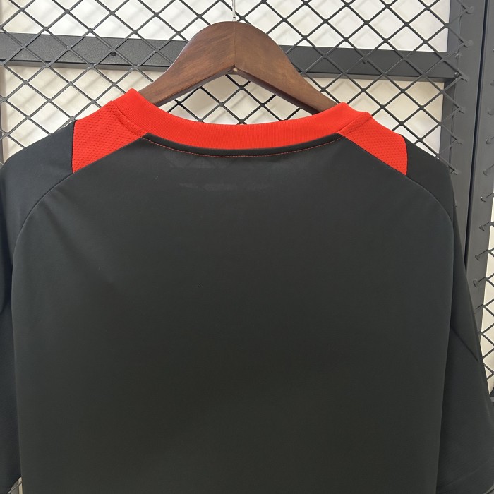 Fans Version 2025-2026 Sport Club Internacional Black Soccer Training Jersey Football Pre-match Shirt