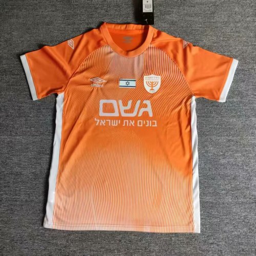 Fans Version 2025-2026 Beitar Jerusalem Fourth Away Orange Soccer Jersey Football Shirt