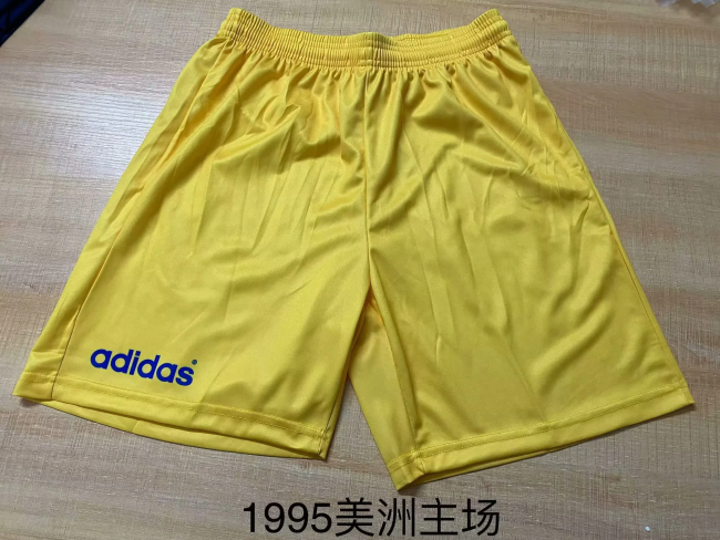 Retro Shorts 1998-1999 Club America Home Soccer Shorts Football Shorts