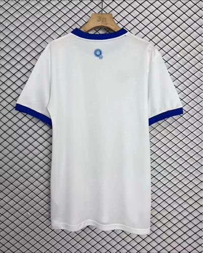 Fans Version 2025 El Salvador Away White Soccer Jersey Football Shirt
