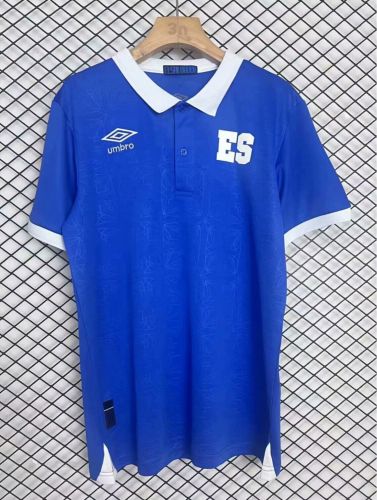 Fans Version 2025 El Salvador Home Soccer Jersey Football Shirt