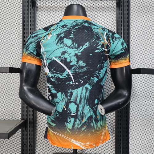 Player Version 2025 Japan Green Special Edition Soccer Jersey Football Shirt
