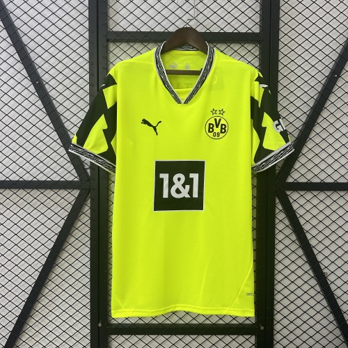 Fan Version 2025-2026 Borussia Dortmund Home Soccer Jersey BVB Football Shirt