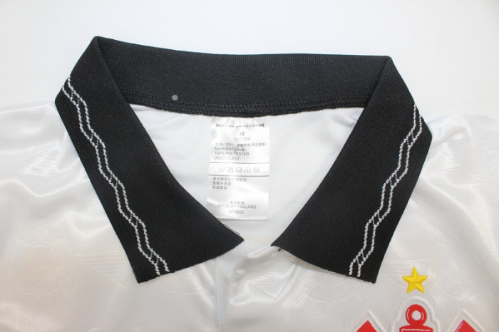 Retro Shirt 1995 Corinthians 7 Home Soccer Jersey Vintage Football Shirt