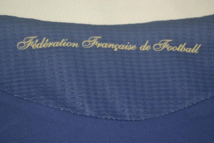 Retro Jersey 2010 France Home Soccer Jersey Vintage Football Shirt